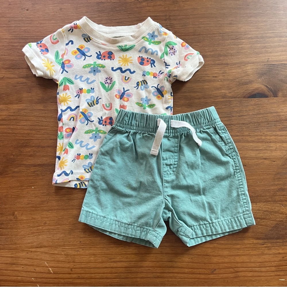 Old Navy Kids Matching Set - Multicolor and Green